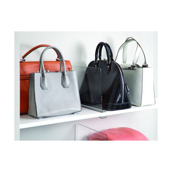 Átlátszó polcelválasztó, 30,9 cm - iDesign The Home Edit-image-2