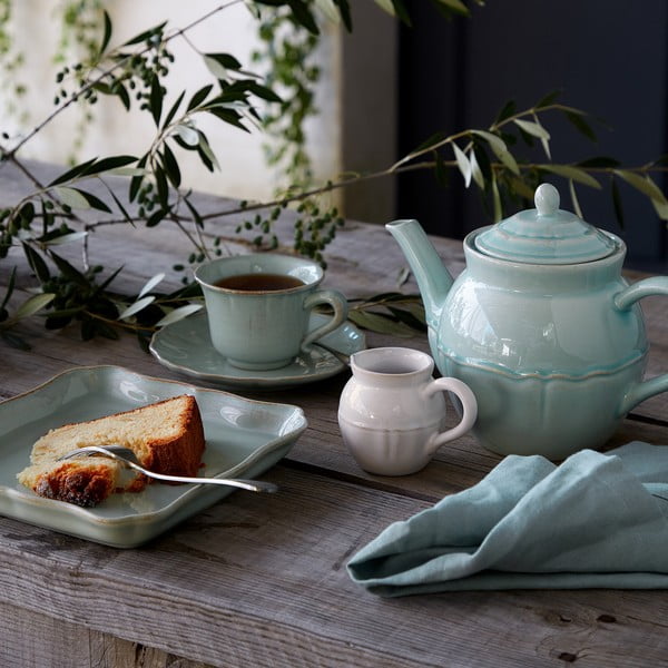 Kék-türkiz agyagkerámia csésze 220 ml Alentejo – Costa Nova-image-2