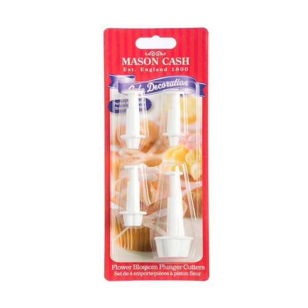 Cutters 4 darab virágformájú sütemény kiszúró - Mason Cash-image-1