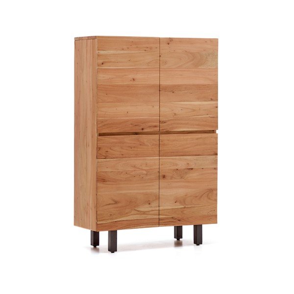 Natúr színű akácfa komód 100x155x40,5 cm Uxue – Kave Home-image-2