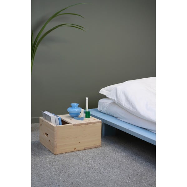 Natúr színű borovi fenyő éjjeliszekrény Grab It – Karup Design-image-4