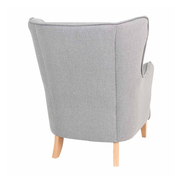 Campo világosszürke füles fotel - House Nordic-image-2