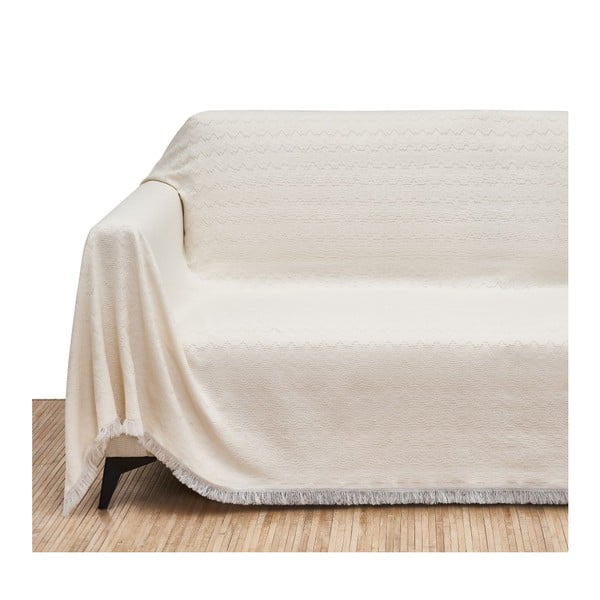 Krémszínű ágytakaró franciaágyra 180x290 cm Up & Down – Casa Selección