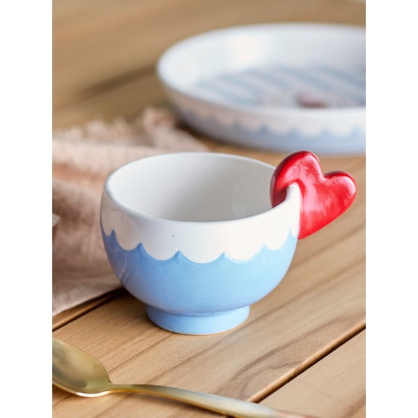 Világoskék agyagkerámia csésze 220 ml Lively – Bloomingville-image-1