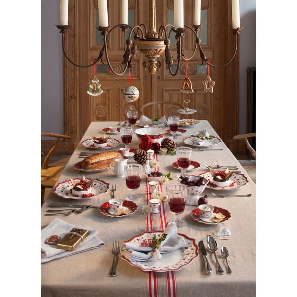 Toy's Delight fehér-vörös porcelán karácsonyi tál, ø 14,8 cm - Villeroy & Boch-image-2