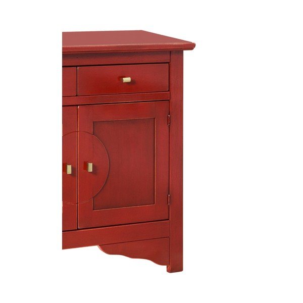Credenza piros tálalószekrény - Evergreen House-image-4