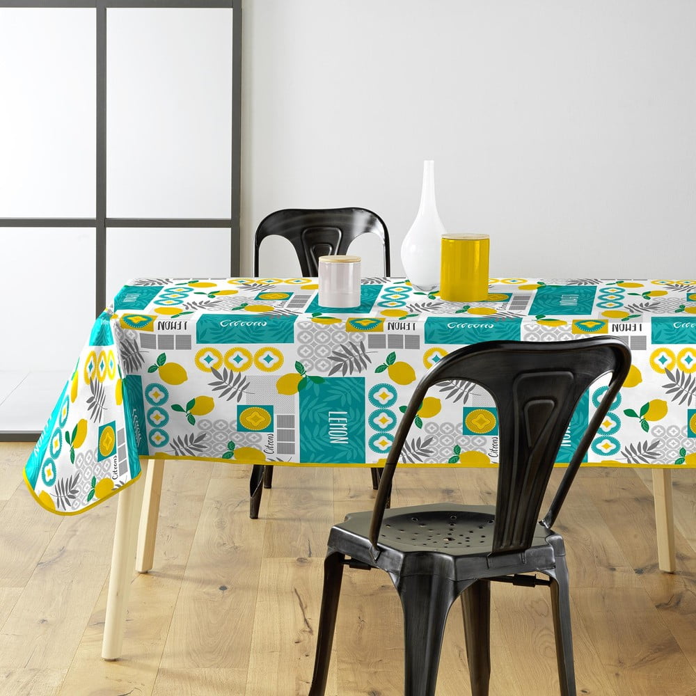 PVC lemosható asztalterítő 140x240 cm Citronnade  douceur d'intérieur
