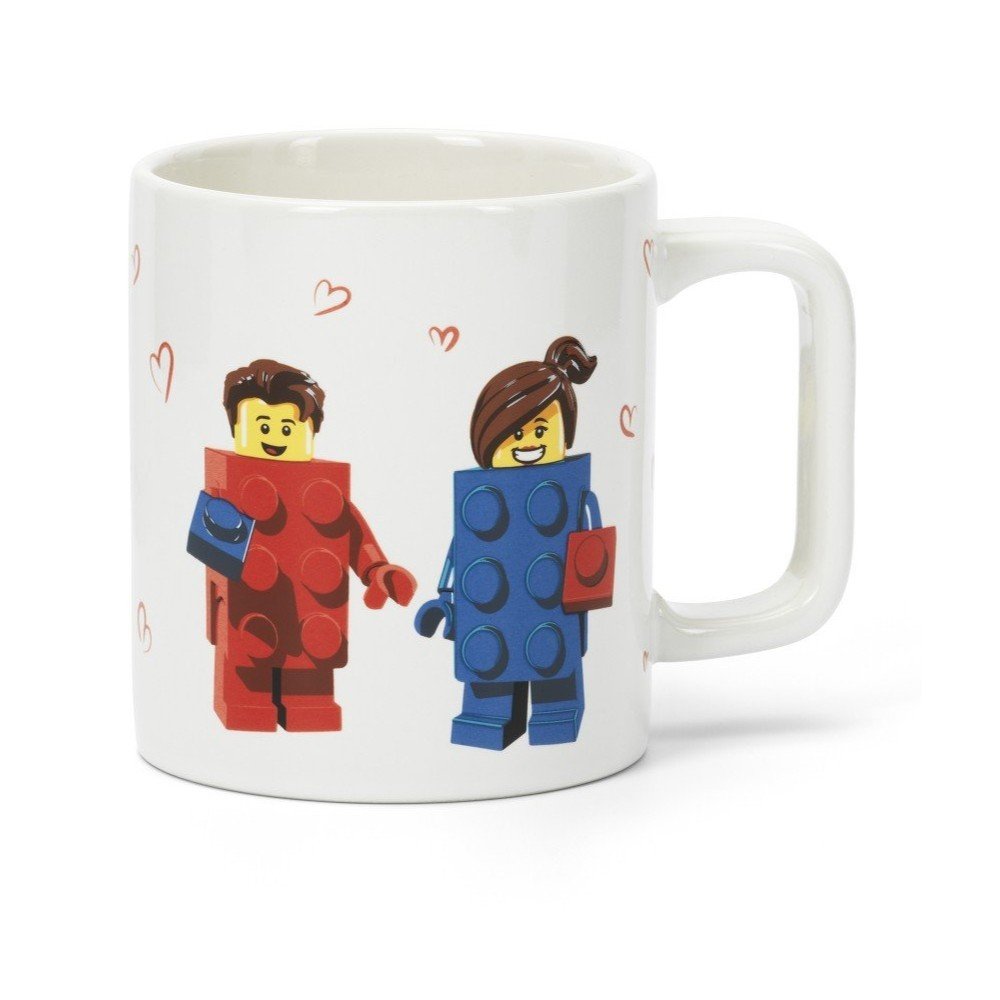 Fehér kerámia gyerek bögre 300 ml Love – LEGO®