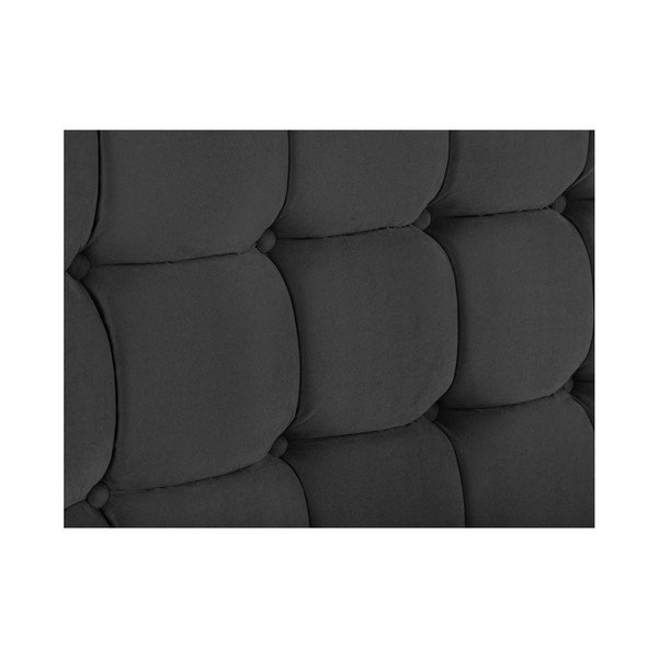 Hasso sötétszürke ágytámla, 120 x 200 cm - Kooko Home-image-2