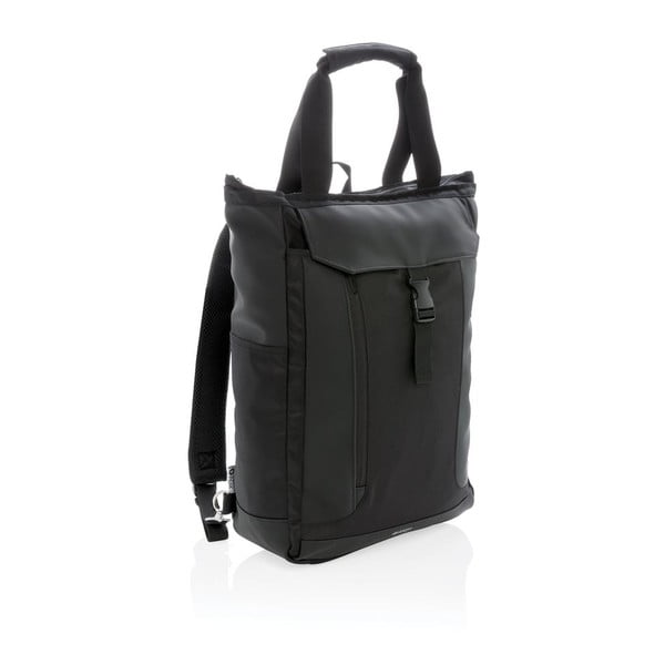 Swiss Peak fekete hátizsák 15" laptophoz, 16 l - XD Design