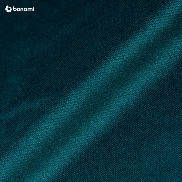 Hera Bis petróleum zöld bársony kinyitható sarokkanapé, jobb oldali - Bobochic Paris-image-1