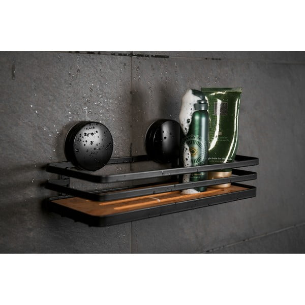 Alba fekete fürdőszobai polc - Wenko-image-2