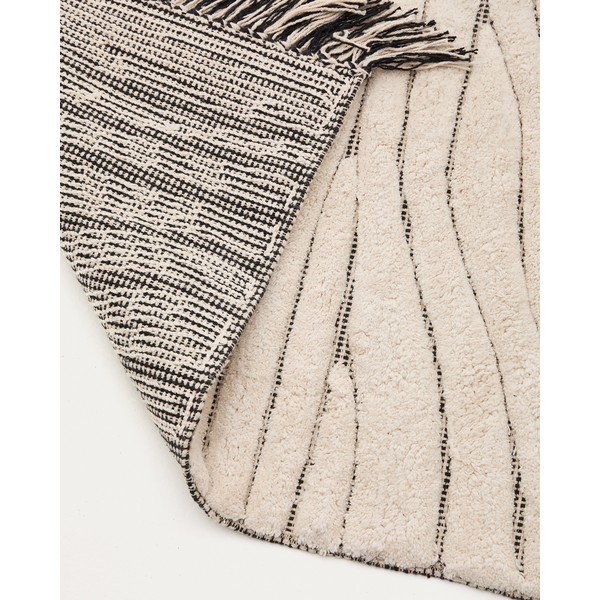 Bézs fürdőszobai kilépő 50x70 cm Crilda – Kave Home-image-2