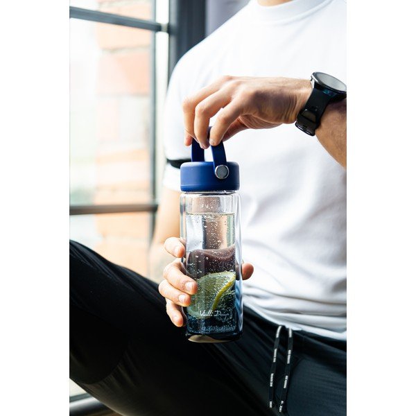 Kék üveg ivópalack 350 ml Fuori – Vialli Design-image-2