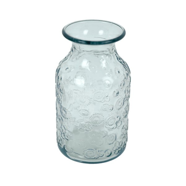 Flora újrahasznosított üveg váza, magasság 16 cm - Ego Dekor
