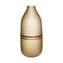 Frosted barna üveg váza, magasság 30 cm - Hübsch