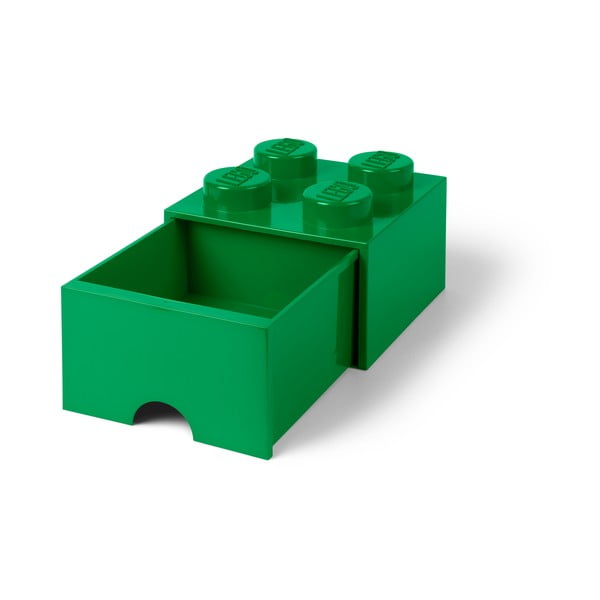 Zöld fiókos tárolódoboz - LEGO®