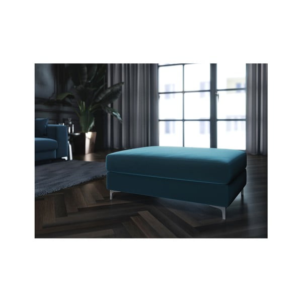 Rothe sötétkék bársony lábtartó - devichy-image-3