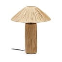 Natúr színű asztali lámpa (magasság 41 cm) Samse – Kave Home