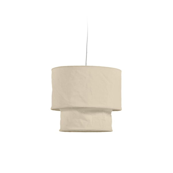 Bézs textil lámpabúra ø 40 cm Mariela – Kave Home