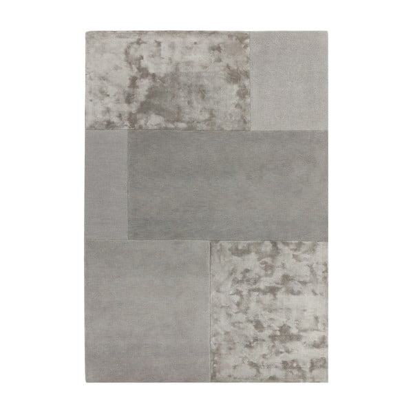 Tate Tonal Textures szürke szőnyeg, 160 x 230 cm - Asiatic Carpets
