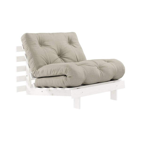 Roots White/Linen Beige variálható fotel - Karup Design