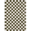 Sötétzöld-krémszínű szőnyeg 120x170 cm Grida – ESTE