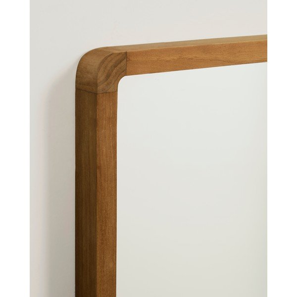 Fali tükör tömörfa kerettel 45x70 cm Shamel – Kave Home-image-2