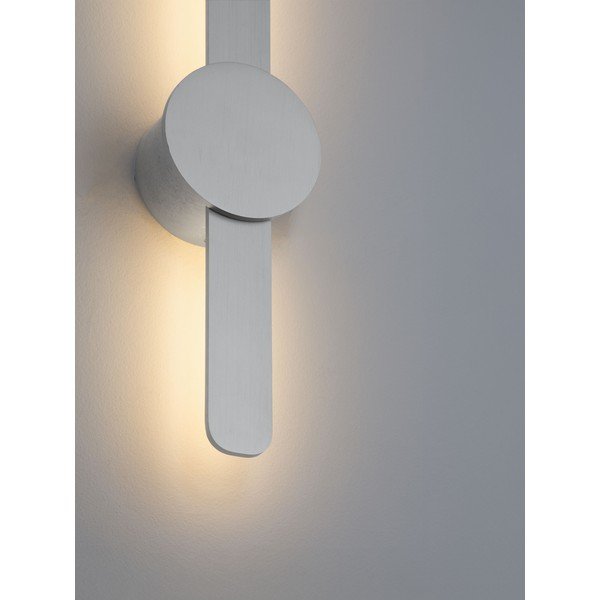 Matt ezüstszínű alumínium LED fali lámpa Norei – Nova Luce-image-4