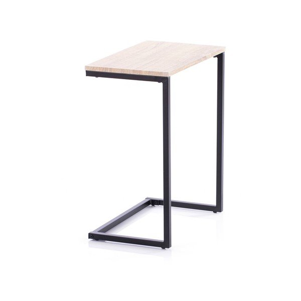 Tárolóasztal szett tölgyfa dekoros asztallappal 2 db-os 30x48 cm Jalt – Homede-image-2