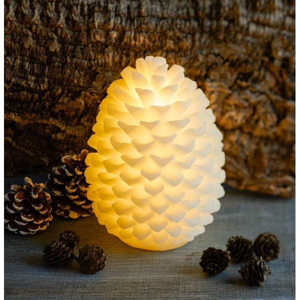 Fehér karácsonyi fénydekoráció ø 14 cm Clara – Sirius-image-1