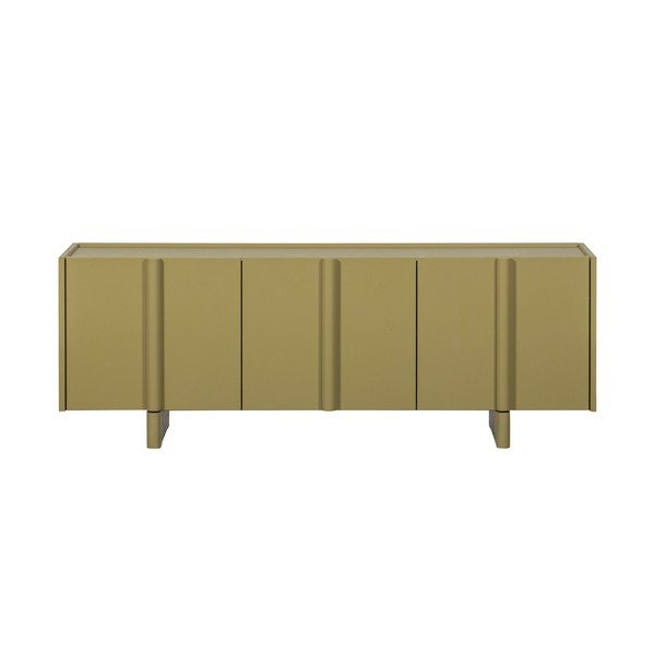 Zöld borovi fenyő TV-állvány 152x53x46 cm Basu – WOOOD