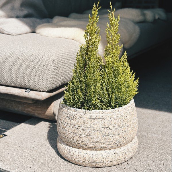 Beton kaspó ø 35 cm Bubble Bill – Paju Design-image-4