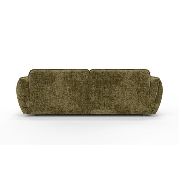 Zöld zsenília sarokkanapé (bal oldali-heverő résszel) Nelia – Ropez-image-4