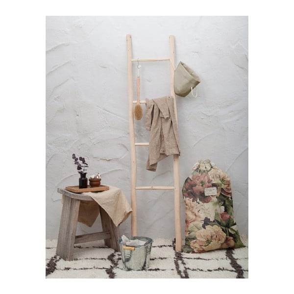 Bag Spring Flowers szövet és lenkeverék szennyestartó zsák, magasság 75 cm - Really Nice Things-image-1