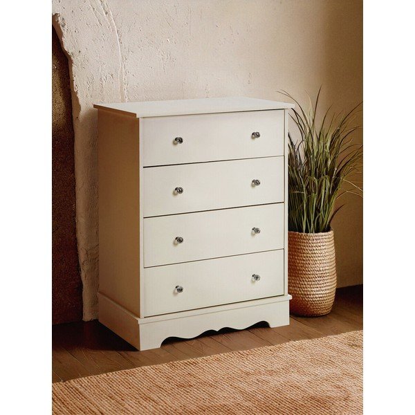 Elefántcsont színű komód 69x89x42 cm Emily – Premier Housewares-image-1