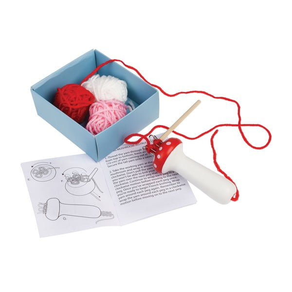 Kreatív készlet Knitting Kit Mushroom – Rex London-image-4