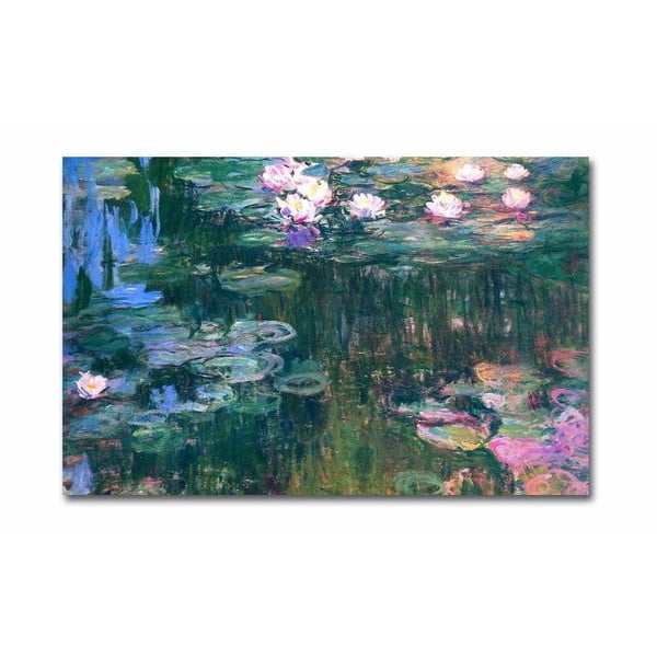 Fali vászon kép Claude Monet másolat, 45 x 70 cm