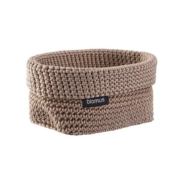 Fürdőszobai textil tárolókosár 15x10x9 cm Tela M – Blomus