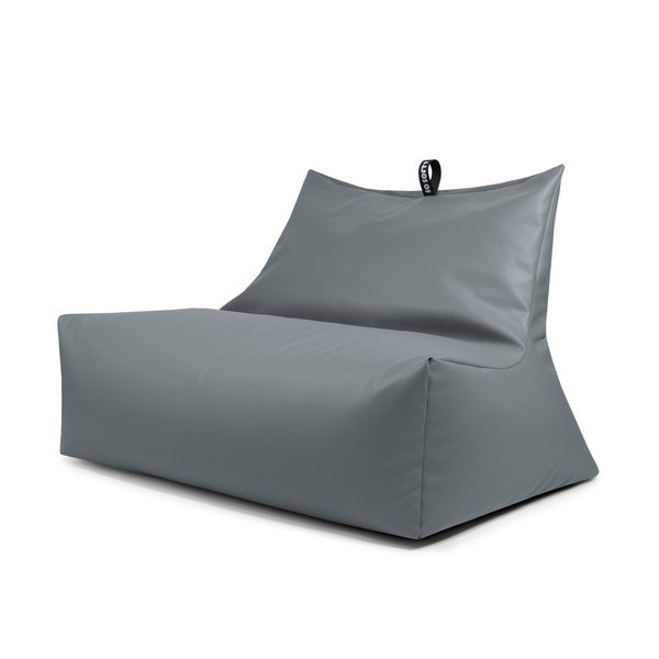 Szürke bőrutánzat babzsákfotel Icy Sofa – So Soft?