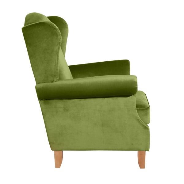 Verita Velvet zöld füles bársonyfotel - Max Winzer-image-2