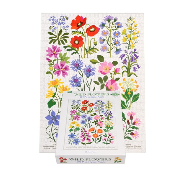 Puzzle (darabszám 1000) Wild Flowers – Rex London