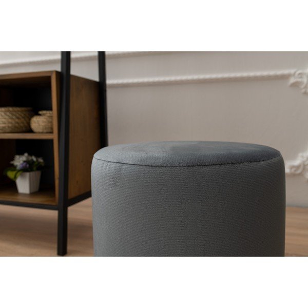 Világosszürke puff Begon – Balcab Home-image-1