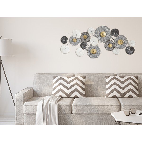 Troby fém fali dekoráció, 143 x 64 cm - Mauro Ferretti-image-1