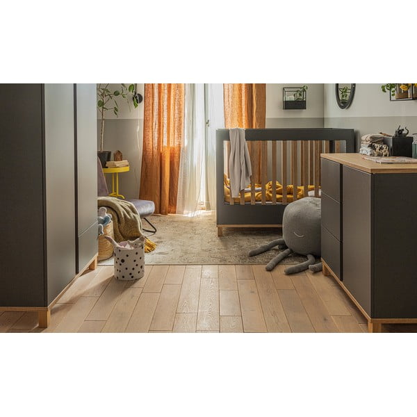 Altitude szürke komód, magasság 85 cm - Vox-image-1