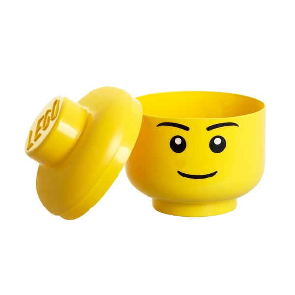Boy fejformájú tárolódoboz, ⌀ 24,2 cm - LEGO®-image-2
