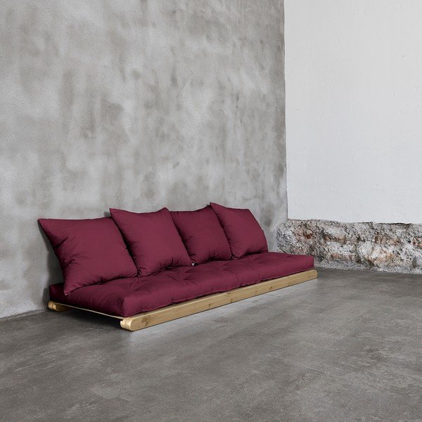 Figo Raw/Bordeaux fekvőfotel, 70 cm - Karup-image-3