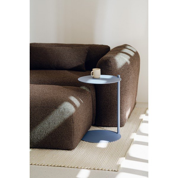 Acél kerek tárolóasztal 41x40 cm Ande – noo.ma-image-1