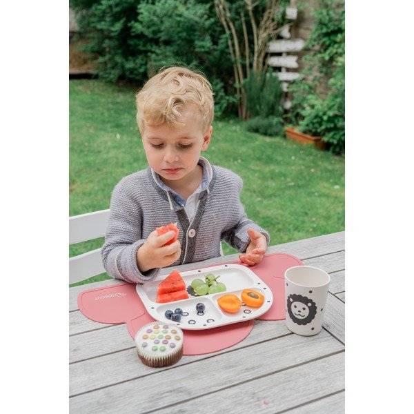 Cloud sötét rózsaszín szilikon tányéralátét, 49 x 27 cm - Kindsgut-image-4