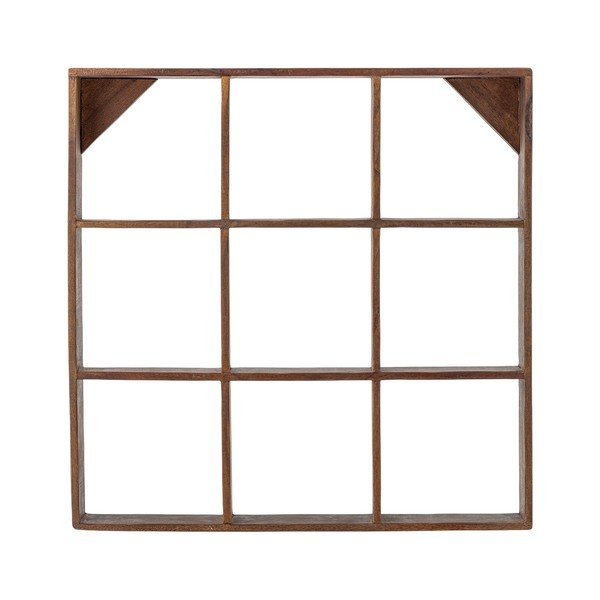 Natúr színű többszintes újrahasznosított fa fali polc 53 cm Tilo – Bloomingville